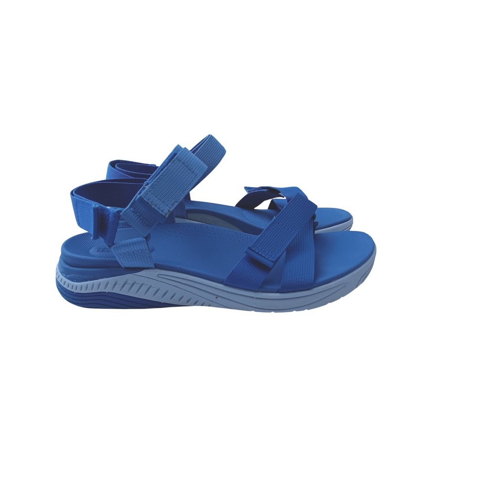 Dansko Kandi Blue Strappy Adjustable Comfort Sandals Womens 40 EU